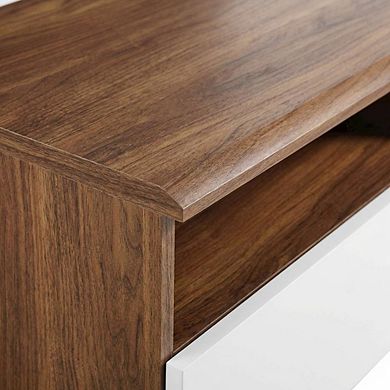 Wall Mount Nightstand with Sleek Design and Compact Size