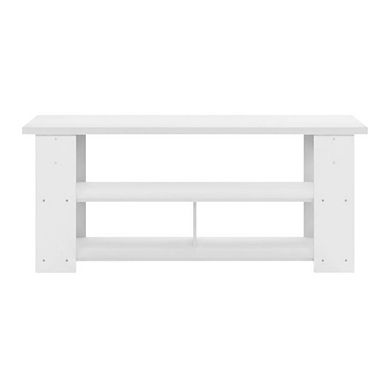 FurniFact TV stand for up to 55-inch screens with ample storage space