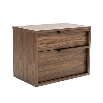 Starlight Canyon Home Modern Nightstand with Bottom Drawer and Storage Space