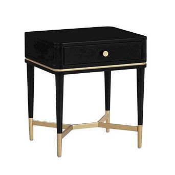 Nightstand with Soft-Close Drawers and Modern Style
