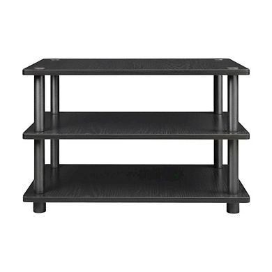 FurniFact 3-Tier Corner TV Stand with Composite Wood Construction
