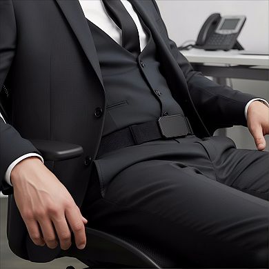 Stretch Nylon Work Belt with Magnetic Buckle Adjustable and Comfortable