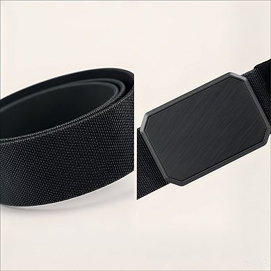 Stretch Nylon Work Belt with Magnetic Buckle Adjustable and Comfortable