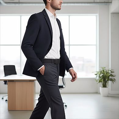 Stretch Nylon Work Belt with Magnetic Buckle Adjustable and Comfortable