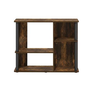 FurniFact Wooden TV stand, holds up to 40-inch screens