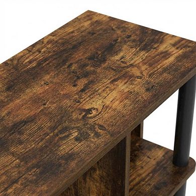 FurniFact Wooden TV stand, holds up to 40-inch screens