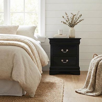 Philippe Iii Nightstand with Classic Design and Sturdy Construction