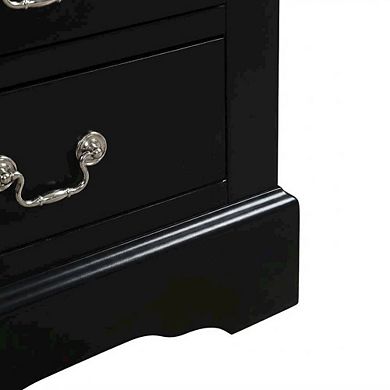 Philippe Iii Nightstand with Classic Design and Sturdy Construction