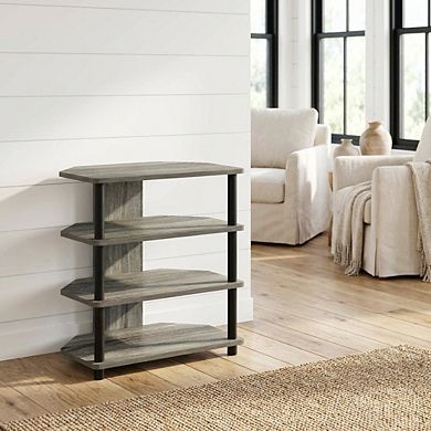 FurniFact Wooden TV stand