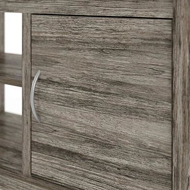 FurniFact Wooden TV Stand for 65 Inch Screens with Storage and Modern Design