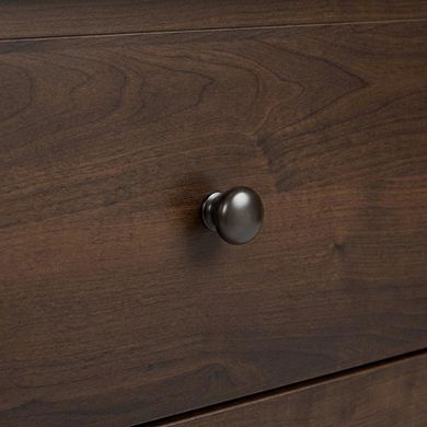 Tall nightstand with 3 drawers and sleek design