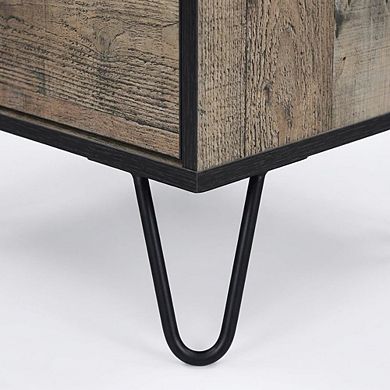 Nightstand with Legs and Full Extension Drawer Glide