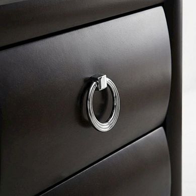 Nightstand with Transitional Style and Spacious Tabletop