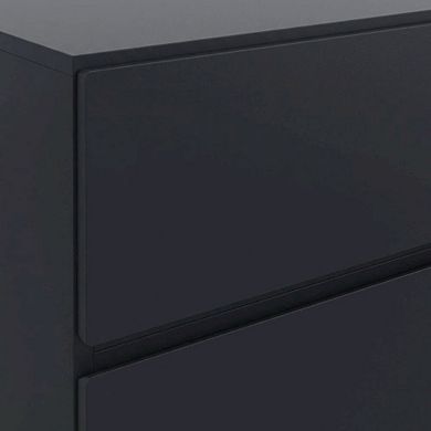 Starlight Canyon Home Nightstand with 1-Drawer, Folding Door, Modern Design for Bedroom Storage