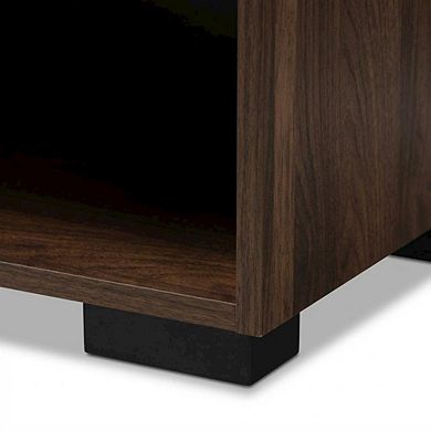 Nightstand with One Drawer, Contemporary Style