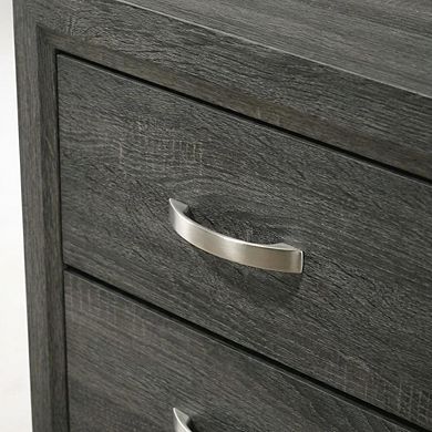 Nightstand with Transitional Style and Spacious Storage