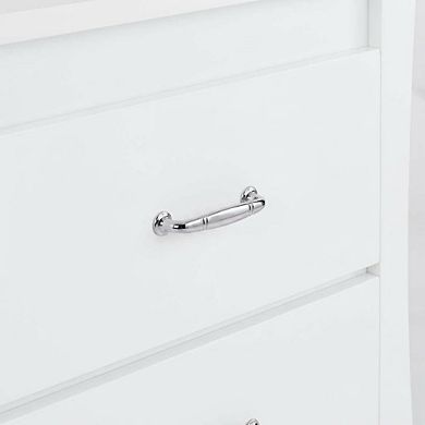 Nightstand with Modern Design and Storage Shelf