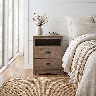 Tall Night Stand with Modern Design for Bedroom Storage