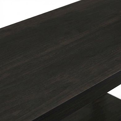 FurniFact Wooden TV Stand with Modern Storage Design