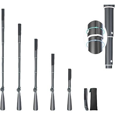 Great Ambitions Telescopic Shoe Horn 15-39", Aluminum Alloy, Foldable, for Seniors