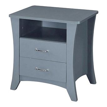 Nightstand with Transitional Style and Ample Clearance