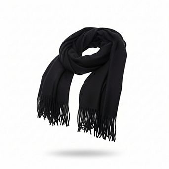 Thick Wool Scarf Shawl Large Super Soft and Warm for Travel