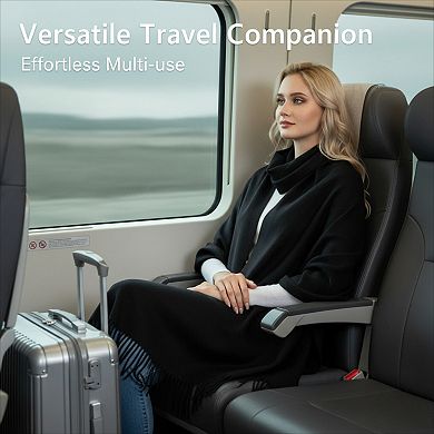 Thick Wool Scarf Shawl Large Super Soft and Warm for Travel