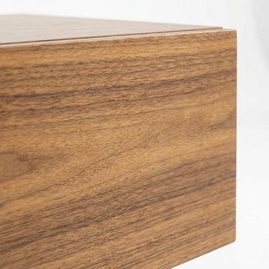 Starlight Canyon Home Nightstand with Contemporary Led Lighting for Bedroom