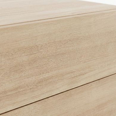 Starlight Canyon Home Modern Nightstand with 2 Drawers and Laminated Finish