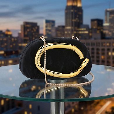 Evening Clutch Purses for Women PU Shoulder Bag Trendy Decoration with Chain