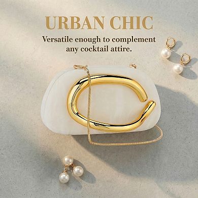 Evening Clutch Purses for Women PU Shoulder Bag Trendy Decoration with Chain