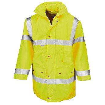 SAFE-GUARD by Result Unisex Adult Hi-Vis Jacket