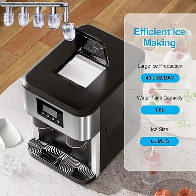 3-in-1 Bullet Ice & Crushed Ice Maker With Cold Water