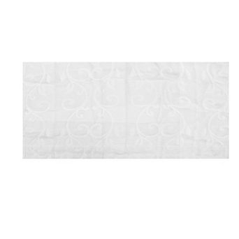 Short Kitchen Curtains for Bathroom Windows Cabinet Laundry Room Decor White 57.09"Lx23.62"W 1 pc