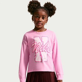 Girls 8-20 Nike Sportswear Boxy Long Sleeve Shirt