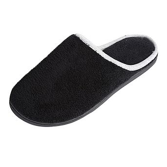 Roxoni Women’s Microterry Memory Foam Clog Slippers