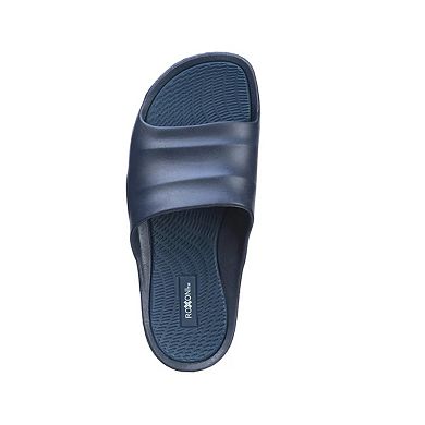 Roxoni Men's Athletic Slip-On Sandals with Foam Insole & Non-Slip Rubber Sole
