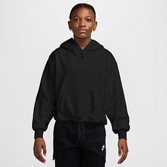 Girls 4-16 Nike Fleece Long Sleeve Pullover Top