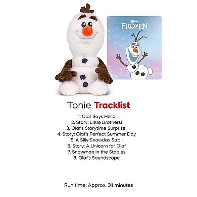 tonies Disney's Olaf Cuddle Tonie Soft Plush Interactive Character