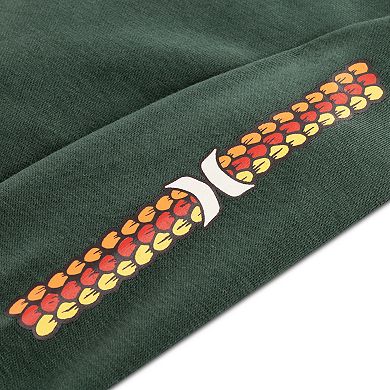 Boys 4-7 Hurley Fleece Oversized Snake Graphic Pullover Hoodie