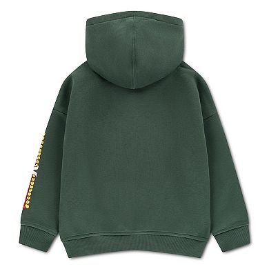 Boys 4-7 Hurley Fleece Oversized Snake Graphic Pullover Hoodie