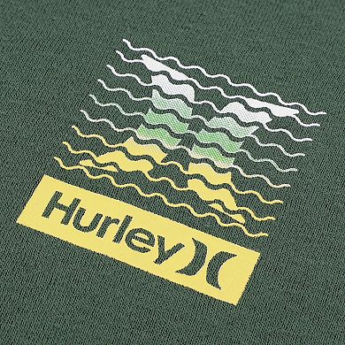 Boys 4-7 Hurley Fleece Oversized Graphic Pullover Hoodie