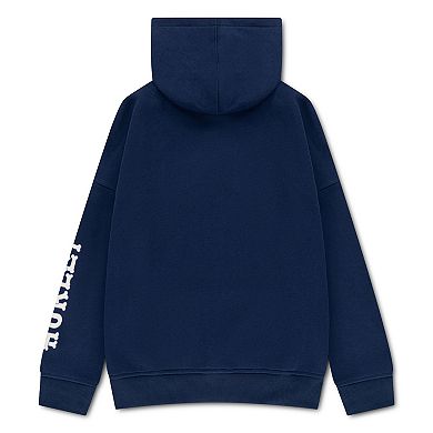 Boys 4-7 Hurley Shark Bones Fleece Oversized Graphic Pullover Hoodie