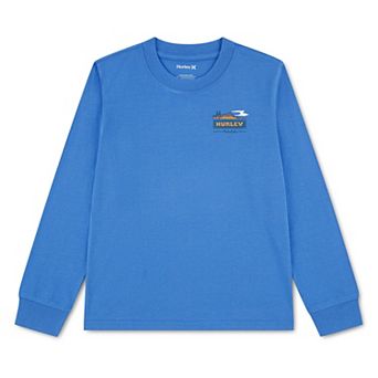 Boys 4-7 Hurley Big Island Graphic Long Sleeve T-shirt