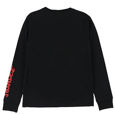Boys 4-7 Hurley Flaming Shark Long Sleeve Graphic Tee