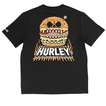 Boys 4-7 Hurley Skull Burger Short Sleeve Graphic T-shirt