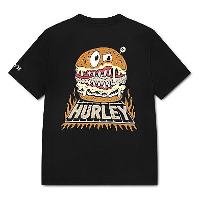 Boys 4-7 Hurley Skull Burger Short Sleeve Graphic T-shirt