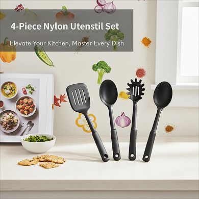 Nylon Kitchen Tool Set Heat Resistant and Flexible