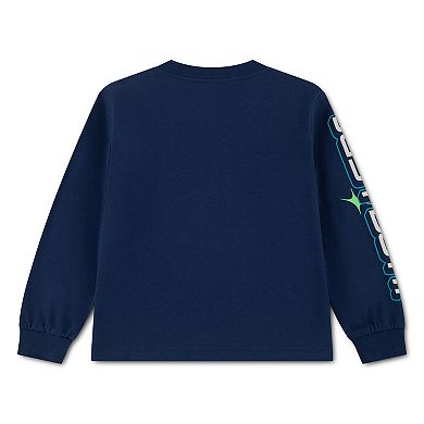 Toddler Boys Nike Y2K Globe "Just Do It." Long Sleeve T-shirt