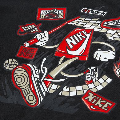 Toddler Boys Nike Boxy Graphic Long Sleeve T-shirt
